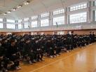 高校3年成績優秀者表彰・同窓会入会式