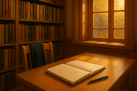 #放課後の大濠　<第1回> 図書室、18時の夢