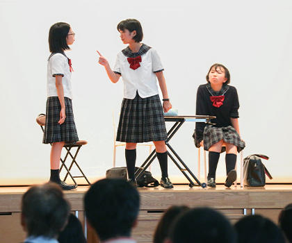 演劇部 部活動レポート 大濠高等学校 福岡大学附属大濠中学校 高等学校