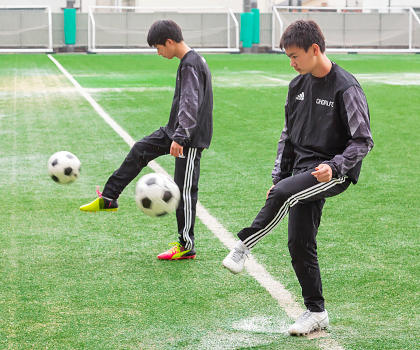サッカー部 部活動レポート 大濠中学校 福岡大学附属大濠中学校 高等学校