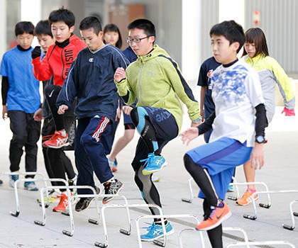 陸上部 部活動レポート 大濠中学校 福岡大学附属大濠中学校 高等学校