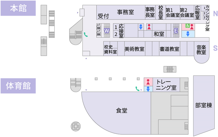 Floor map F1