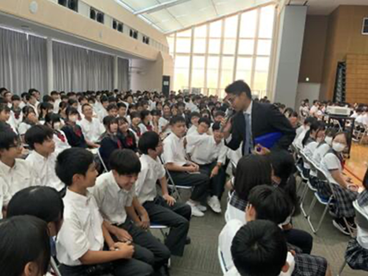 スクールレポート　中学校土曜講座