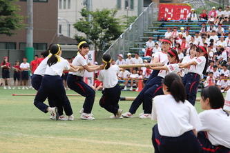 棒引き（高３女子）女の戦いです。